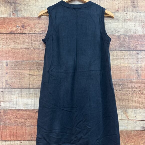 Missoni Sleeveless Chevron Pattern Black Dress M - Picture 5 of 5